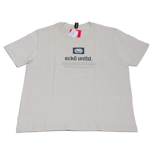 Camiseta Masculina Ecko Rhino Trademark BEGE-EK974- -1-